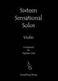 Sixteen Sensational Solos Violin P.O.D. cover